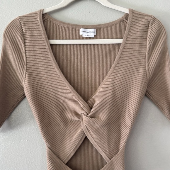 Lovers + Friends GALILEA MINI DRESS - Tan - Picture 3 of 8